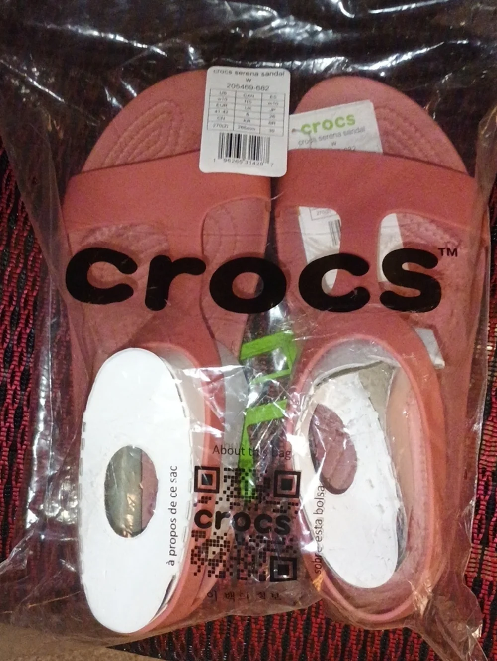 CROCS Women's Serena Sandals - Size 10 - NWT